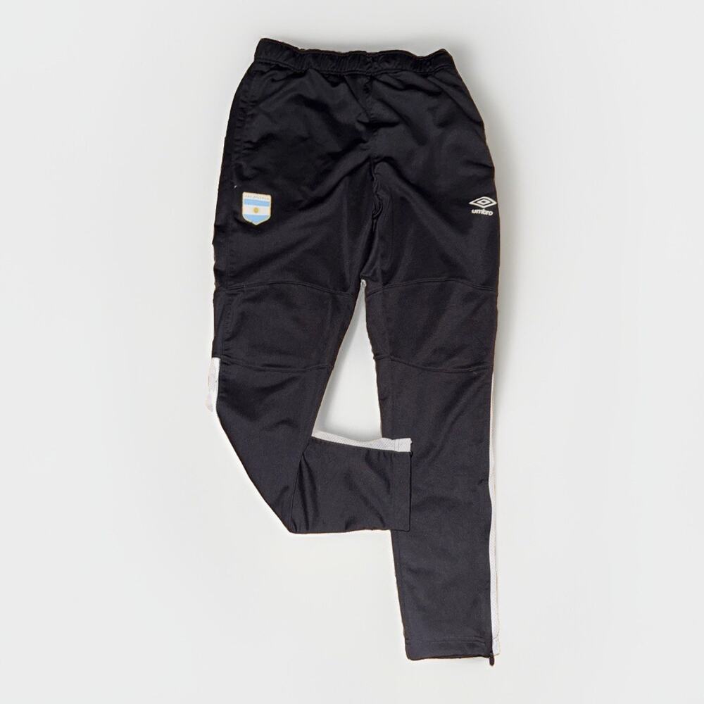 Umbro Argentina Soccer Sweatpants Gray Athletic Joggers Men’s 30x31